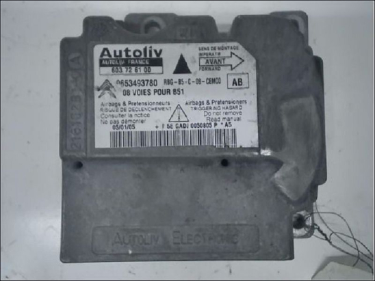 Boitier pyrotechnique occasion CITROEN C4 I Phase 1 - 1.6 HDi 110ch