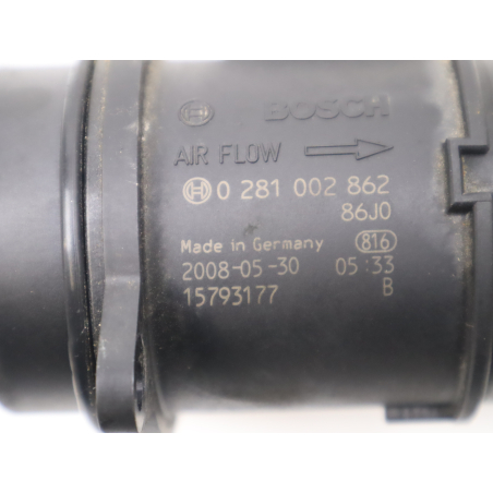 Debimetre air occasion SUZUKI SPLASH Phase 1 - 1.3 DDIS 75ch