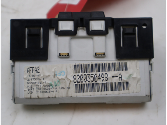 Afficheur digital occasion RENAULT MEGANE II Phase 1 - 1.6 16v