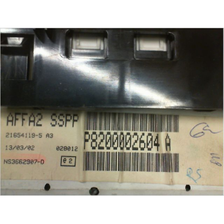 Afficheur digital occasion RENAULT LAGUNA II Phase 1 - 1.9 DCI 110ch