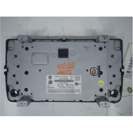 Afficheur digital occasion VOLKSWAGEN GOLF VII Phase 1 - 1.2 TSI 105ch