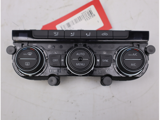 Commande de chauffage occasion VOLKSWAGEN GOLF VII Phase 2 - 1.0 TSI 110ch