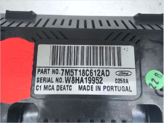 COMMANDE DE CHAUFFAGE