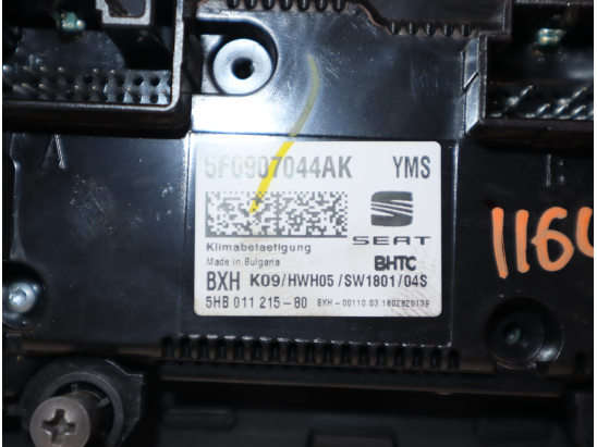 Commande de chauffage occasion SEAT LEON III Phase 2 - 2.0 TDI 150ch