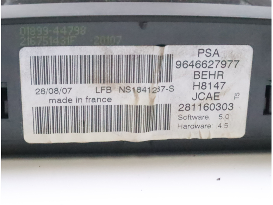 COMMANDE DE CHAUFFAGE