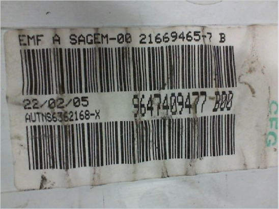 Afficheur digital occasion CITROEN C3 I Phase 1 - 1.4HDI 8v 70ch