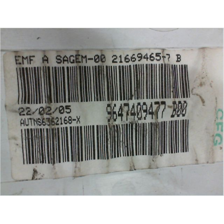 Afficheur digital occasion CITROEN C3 I Phase 1 - 1.4HDI 8v 70ch