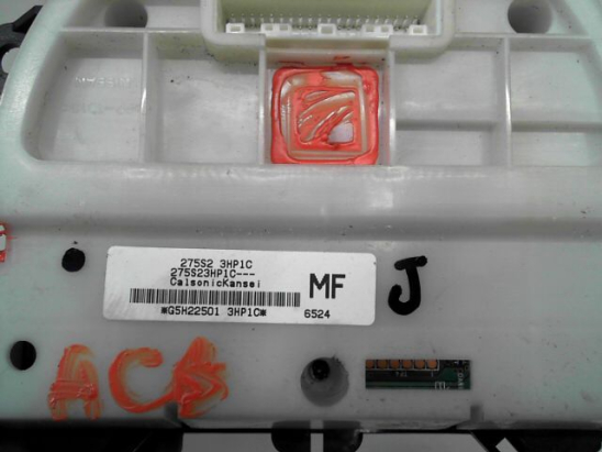 COMMANDE DE CHAUFFAGE