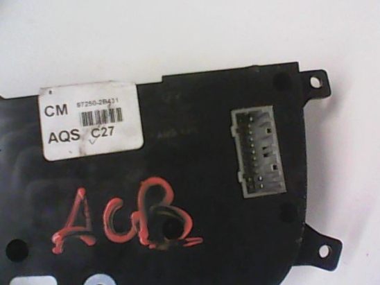 COMMANDE DE CHAUFFAGE