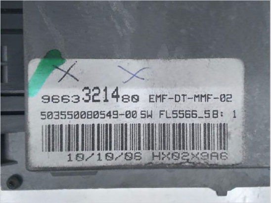 Afficheur digital occasion PEUGEOT 407 phase 1 SW - 2.0 HDI 136ch