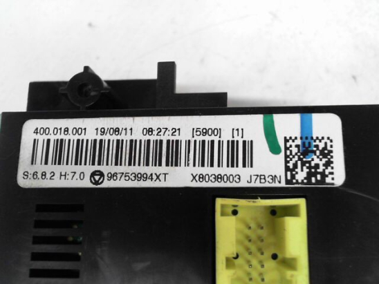 COMMANDE DE CHAUFFAGE