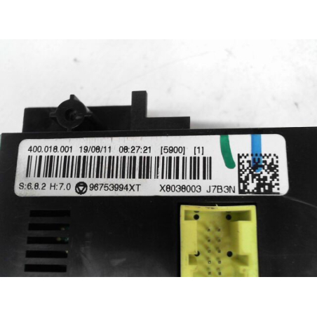 COMMANDE DE CHAUFFAGE