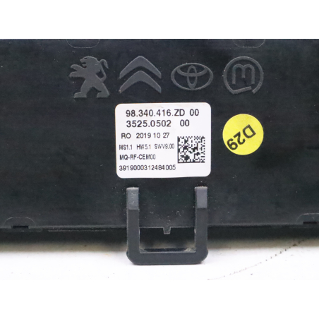 Commande de chauffage occasion CITROEN JUMPY III Phase 1 LONG - 2.0 BlueHDI 150ch