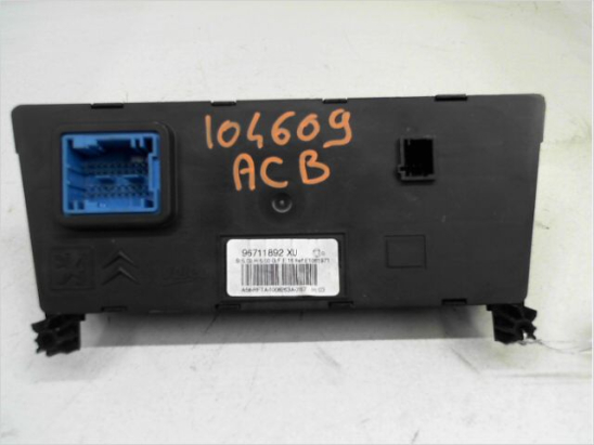 COMMANDE DE CHAUFFAGE