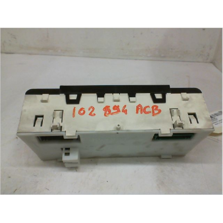 COMMANDE DE CHAUFFAGE