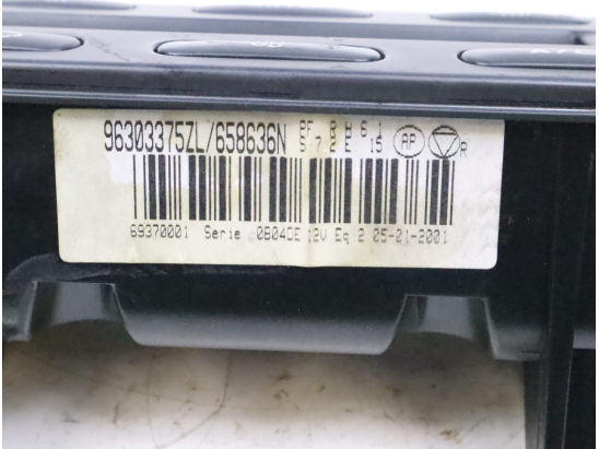 Commande de chauffage occasion PEUGEOT 406 COUPE Phase 1 - 2.2 HDI 133ch