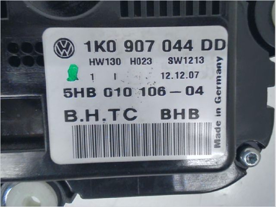 Commande de chauffage occasion VOLKSWAGEN GOLF PLUS Phase 1 - 1.9 TDI 105ch