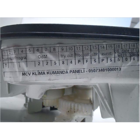 COMMANDE DE CHAUFFAGE