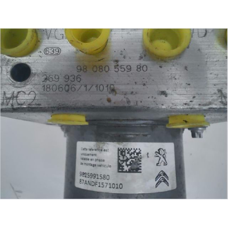 Calculateur abs occasion PEUGEOT 308 II Phase 2 - 1.2 PureTech 110ch