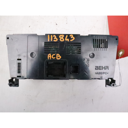 COMMANDE DE CHAUFFAGE