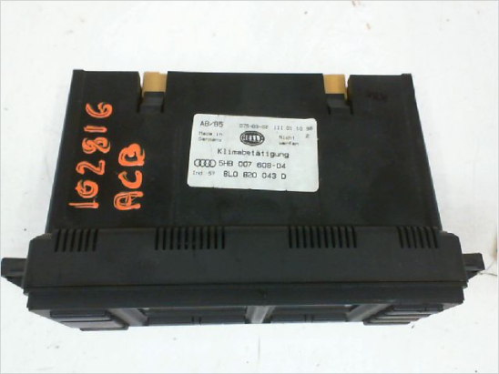 COMMANDE DE CHAUFFAGE