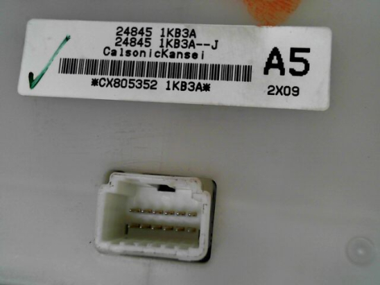 COMMANDE DE CHAUFFAGE