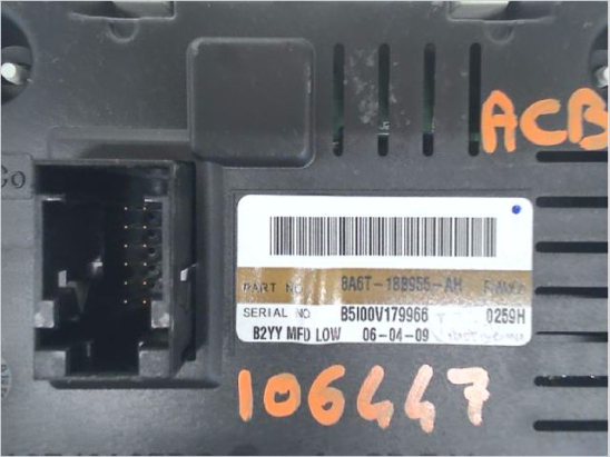 Afficheur digital occasion FORD FIESTA VI Phase 1 - 1.4 TDCI 68ch