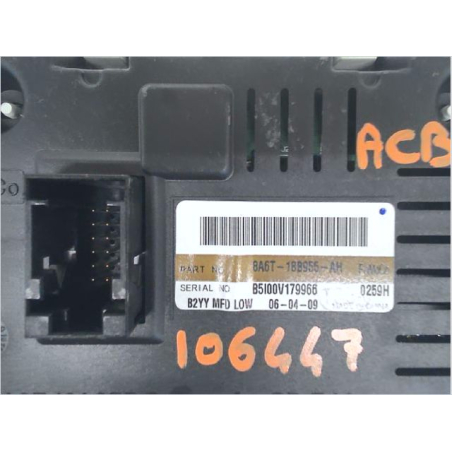 Afficheur digital occasion FORD FIESTA VI Phase 1 - 1.4 TDCI 68ch