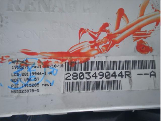 Afficheur digital occasion RENAULT MEGANE III Phase 1 - 1.5 DCI 90ch