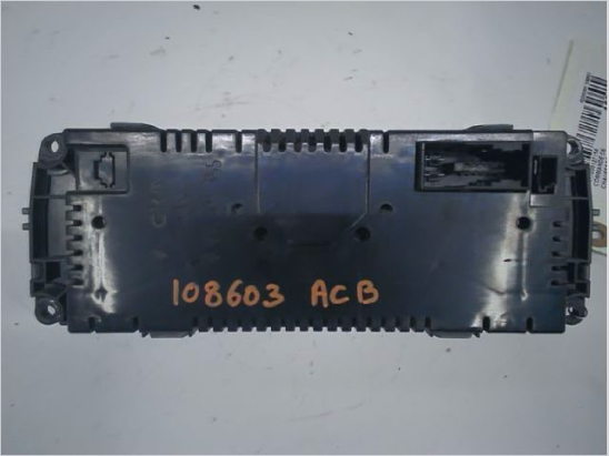 COMMANDE DE CHAUFFAGE