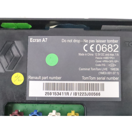 Afficheur digital occasion RENAULT MEGANE III Phase 2 - 1.2 TCE 115ch