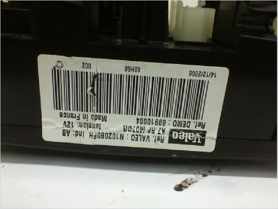 COMMANDE DE CHAUFFAGE