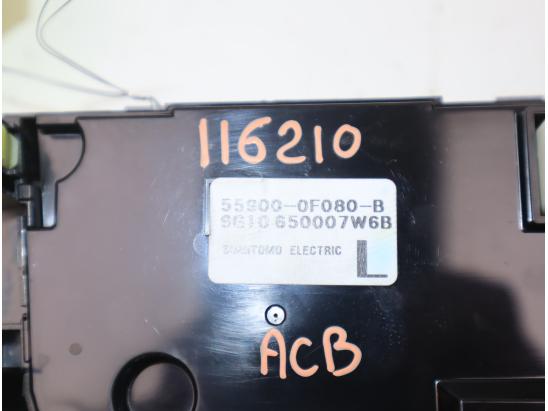 Commande de chauffage occasion TOYOTA VERSO Phase 1 - 126 D-4D