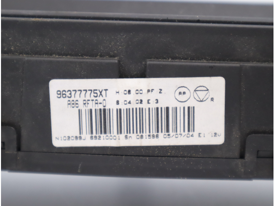 COMMANDE DE CHAUFFAGE