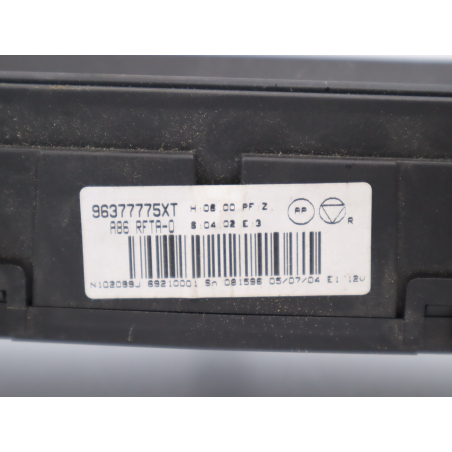 COMMANDE DE CHAUFFAGE