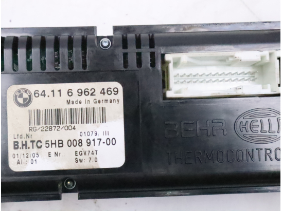 COMMANDE DE CHAUFFAGE