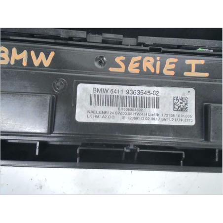 Commande de chauffage occasion B.M.W. SERIE 1 II phase 2 - 118D 2.0 150ch