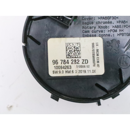 COMMANDE MODE DE CONDUITE