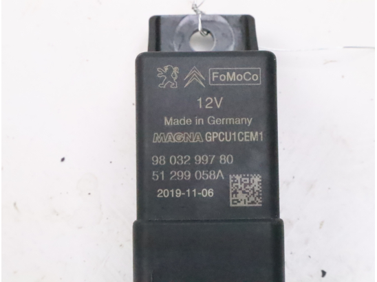 Boitier de préchauffage occasion TOYOTA PROACE II Phase 1 COMBI - 2.0 D4D 122ch