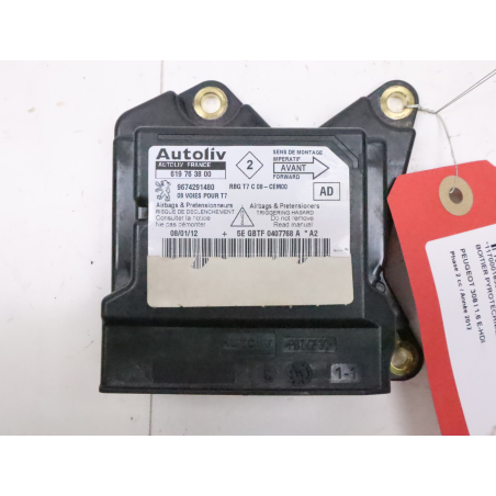 Boitier pyrotechnique occasion PEUGEOT 308 I Phase 2 - 1.6 E-HDI 112ch