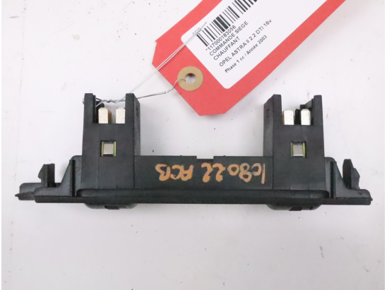 COMMANDE SIEGE CHAUFFANT