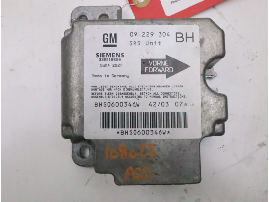 BOITIER PYROTECHNIQUE