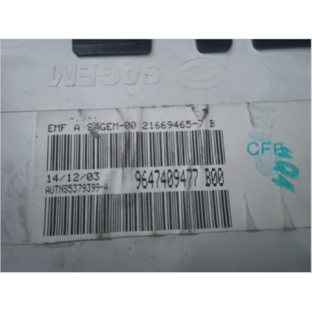 Afficheur digital occasion CITROEN C3 I Phase 1 - 1.4 HDi