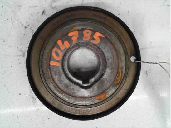 Poulie de vilebrequin occasion PEUGEOT 206 Phase 1 - 1.4 HDI 70ch