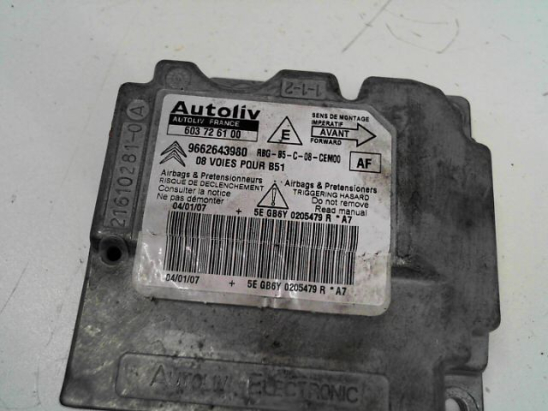 BOITIER PYROTECHNIQUE