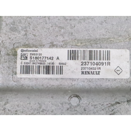 Calculateur moteur occasion RENAULT TWINGO II Phase 2 - 1.2i 16v 75ch