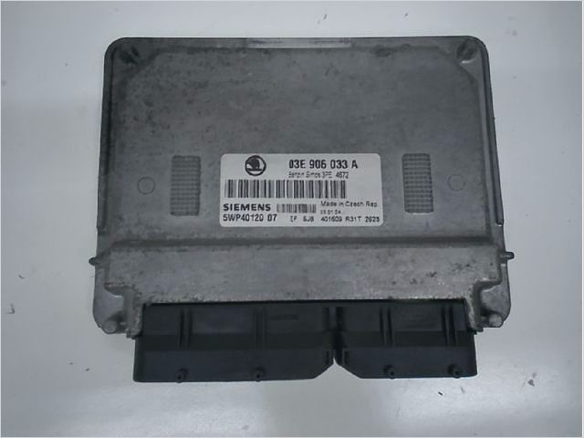 Calculateur moteur occasion SKODA FABIA I Phase 1 - 1.2 12v 65ch