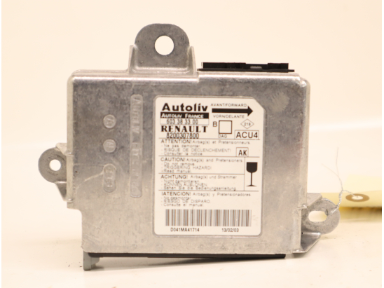 Boitier pyrotechnique occasion RENAULT MEGANE II Phase 1 - 1.9 DCI 120ch