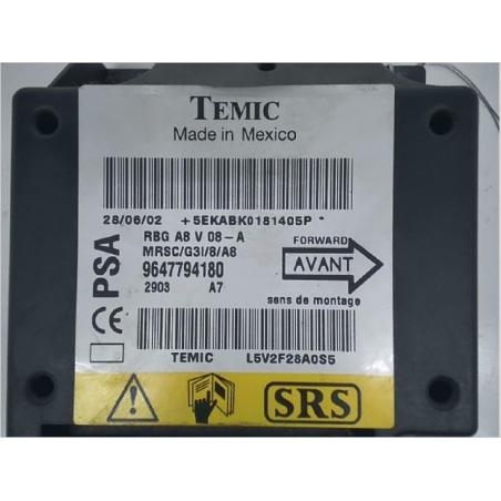 Boitier pyrotechnique occasion CITROEN C3 I Phase 1 - 1.4i