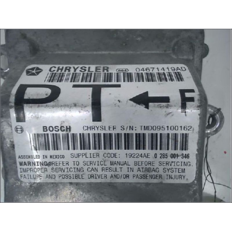 Boitier pyrotechnique occasion CHRYSLER PT CRUISER Phase 1 - 2.0 141ch